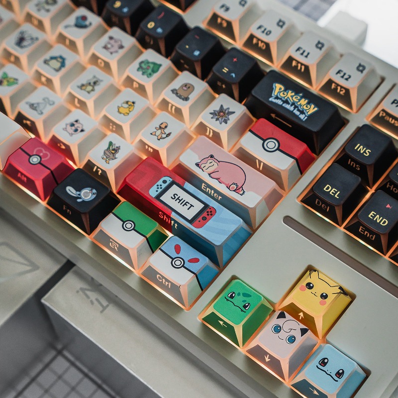 Keyboard Tenkeyless - Pokemon Mint Candy Reflected Shadow Keycap