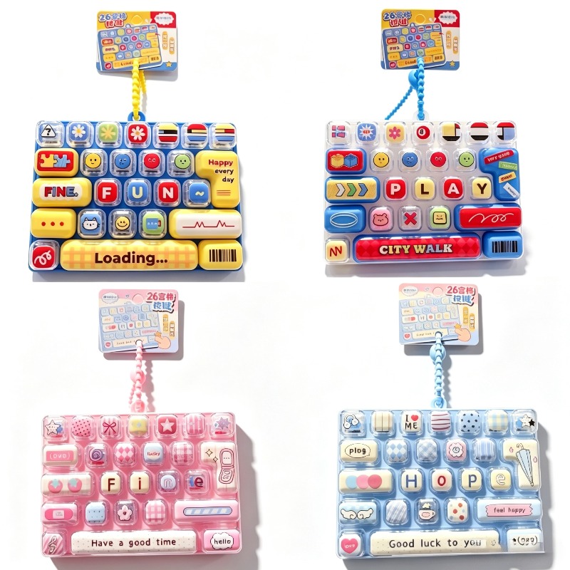 Keyboard Tenkeyless - Trendy Cute Mood Decompression 26 Keyboard