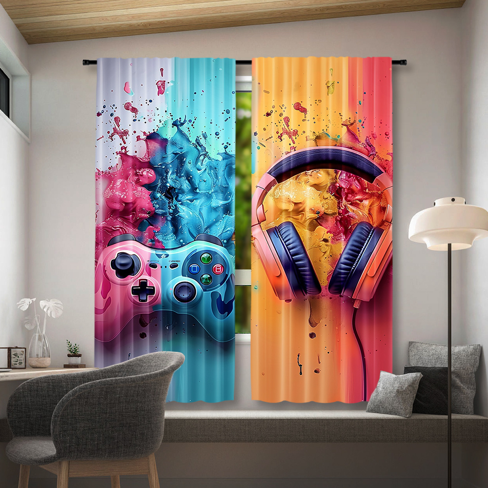 Gaming Controller Curtains, Co - đánh giá và giá Esports Gaming Youtube