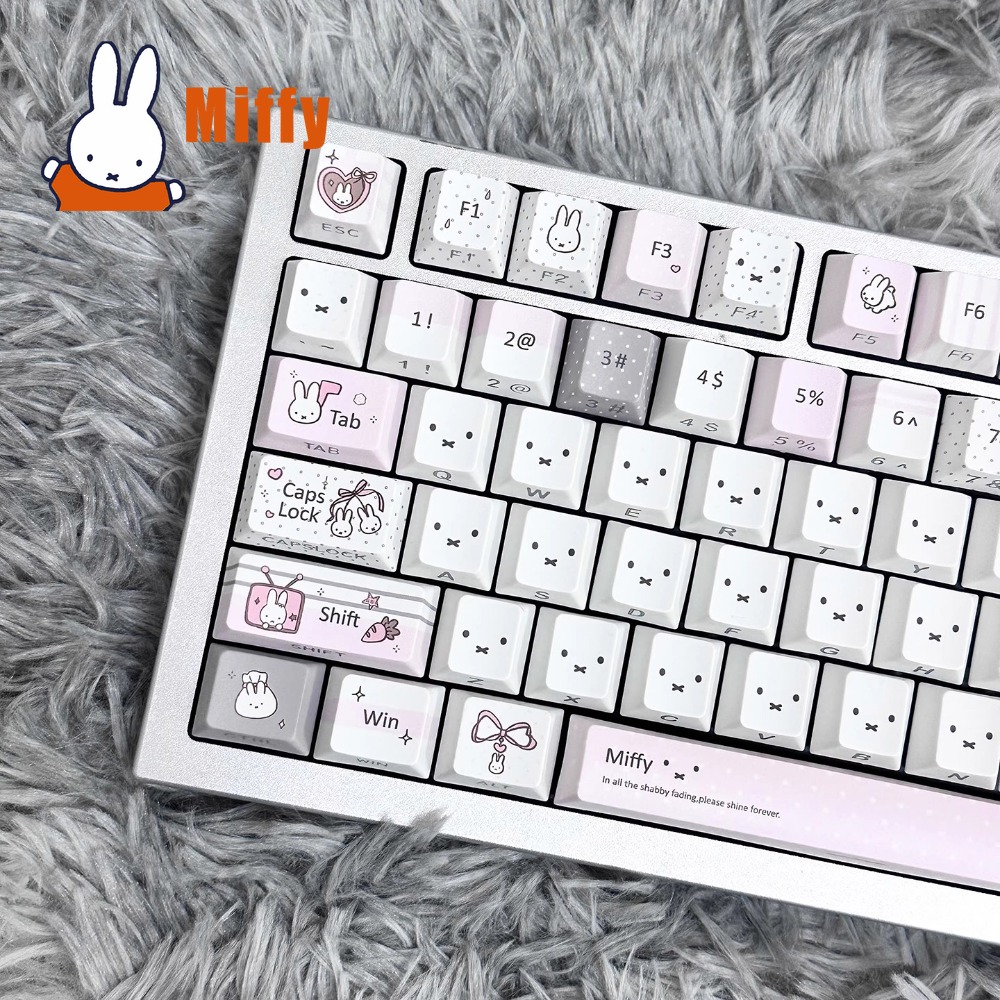 Kawaii Miffy Mechanical Keyboa - đánh giá và giá Keyboard Tenkeyless