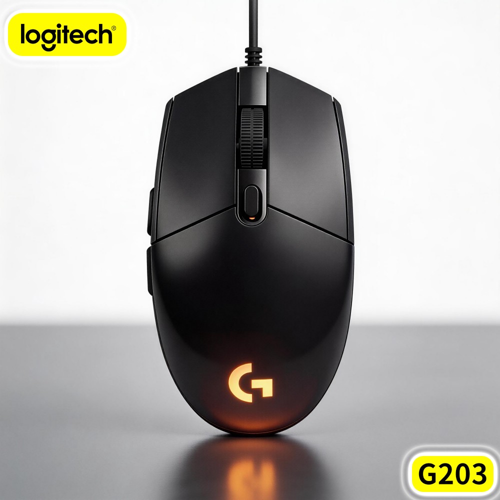 Logitech G203 Wired Gaming Mou - đánh giá và giá Logitech Mouse G203
