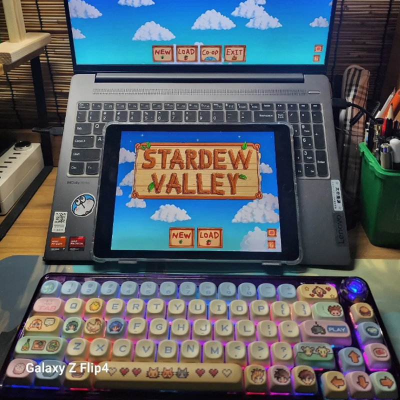 Stardew Valley 78 Keycaps Pixe - đánh giá và giá Keyboard Tenkeyless