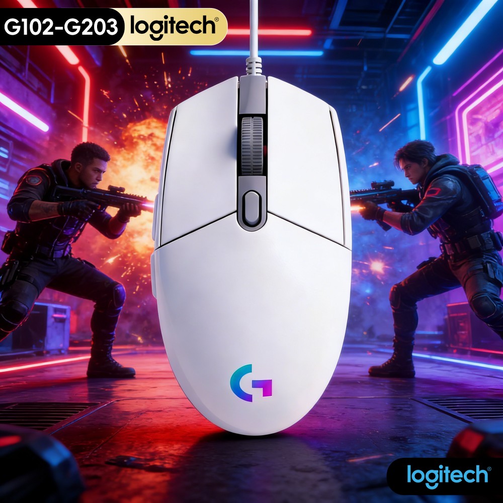 G102 Original Logitech G203 Pr - đánh giá và giá Logitech Mouse G203
