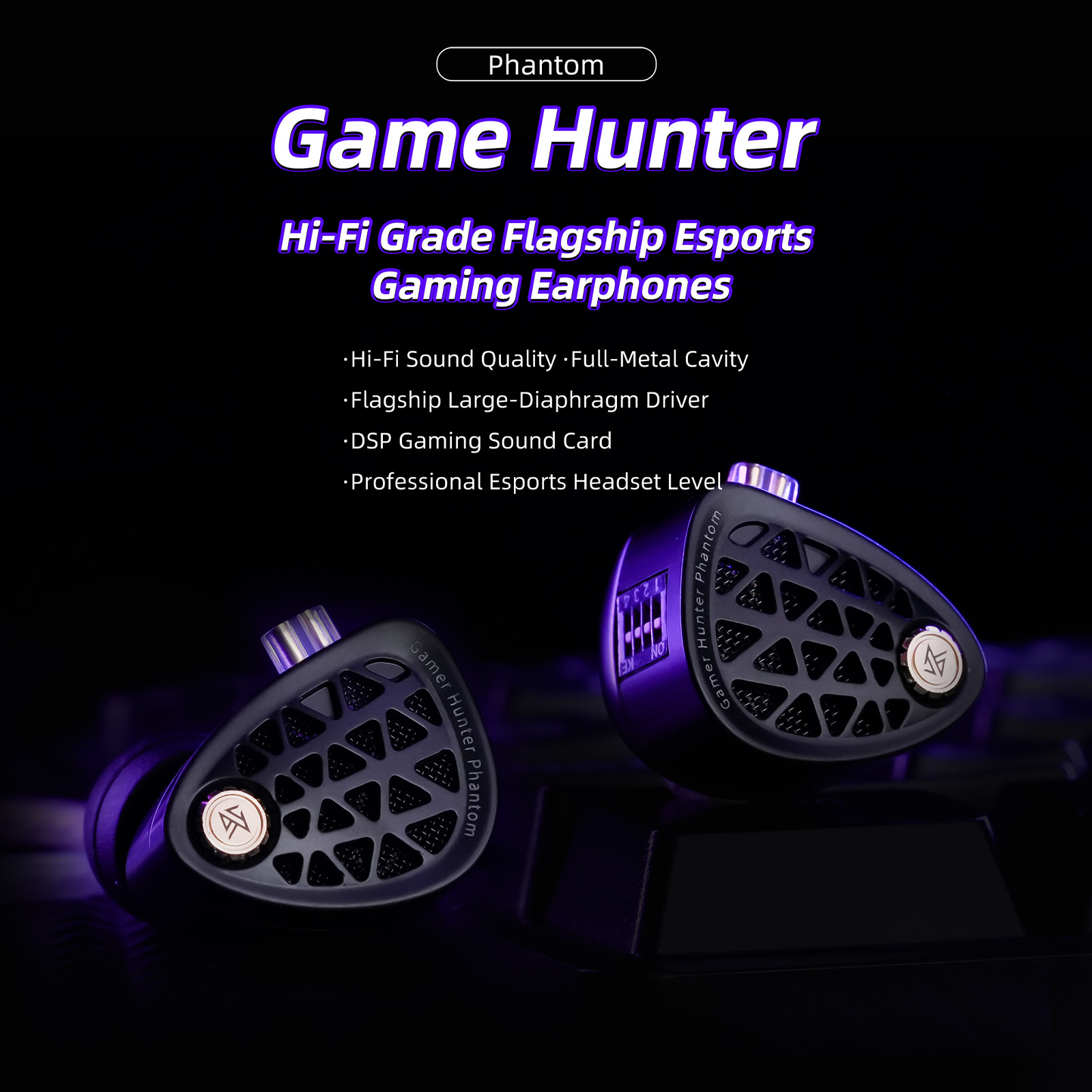 KZ Phantom HiFi Grade Flagship - đánh giá và giá Esports Gaming Mobile