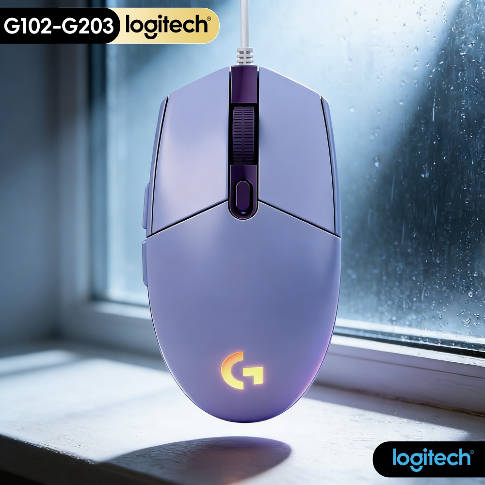 G102 Logitech G203 RGB Gaming  - đánh giá và giá Logitech Mouse G203