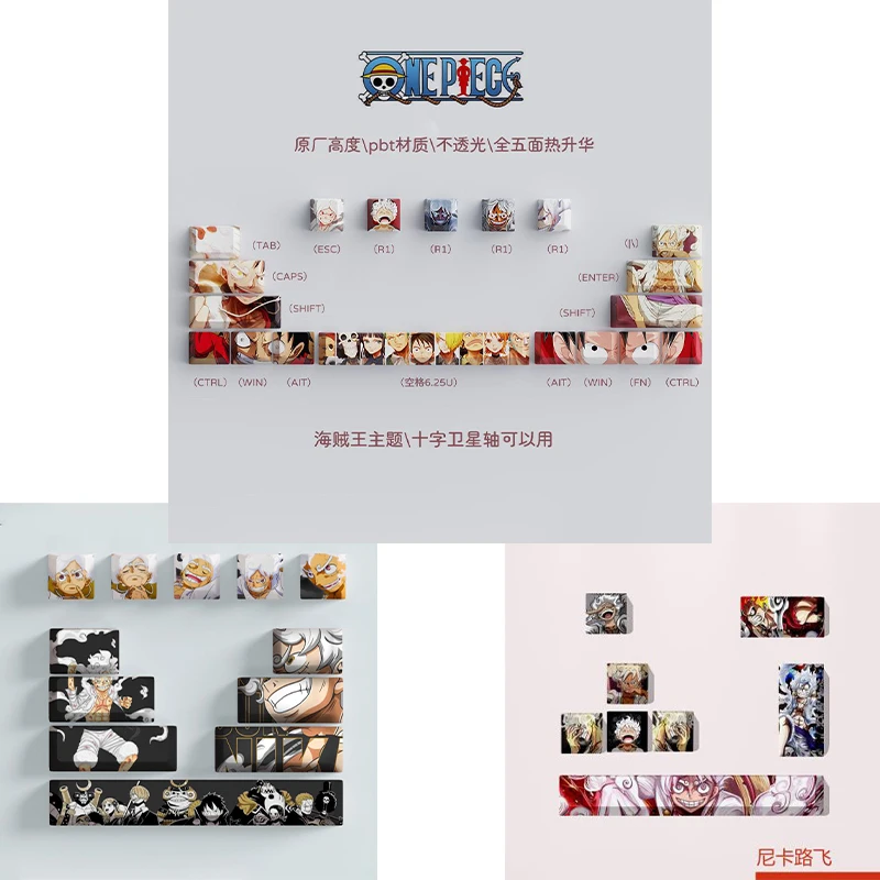 In Stock One Piece Luffy Roron - đánh giá và giá Keyboard Tenkeyless