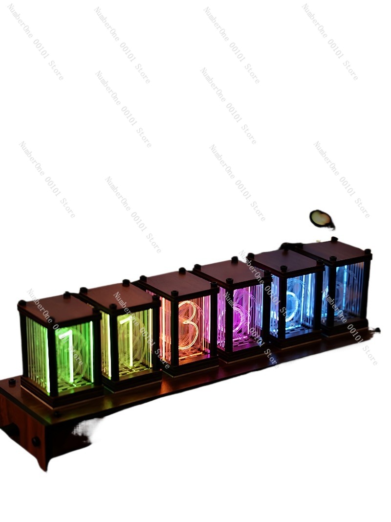 RGB Glow Tube Clock, LED Light - đánh giá và giá Esports Gaming Youtube