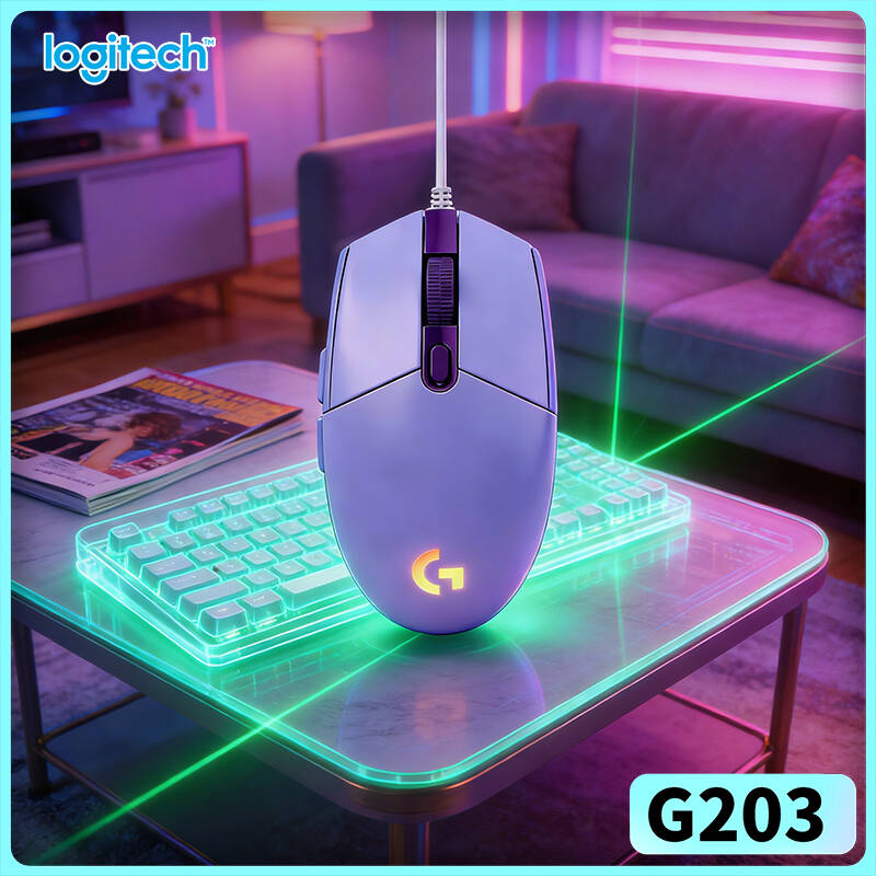 Logitech G203 Prodigy RGB Gami - đánh giá và giá Logitech Mouse G203