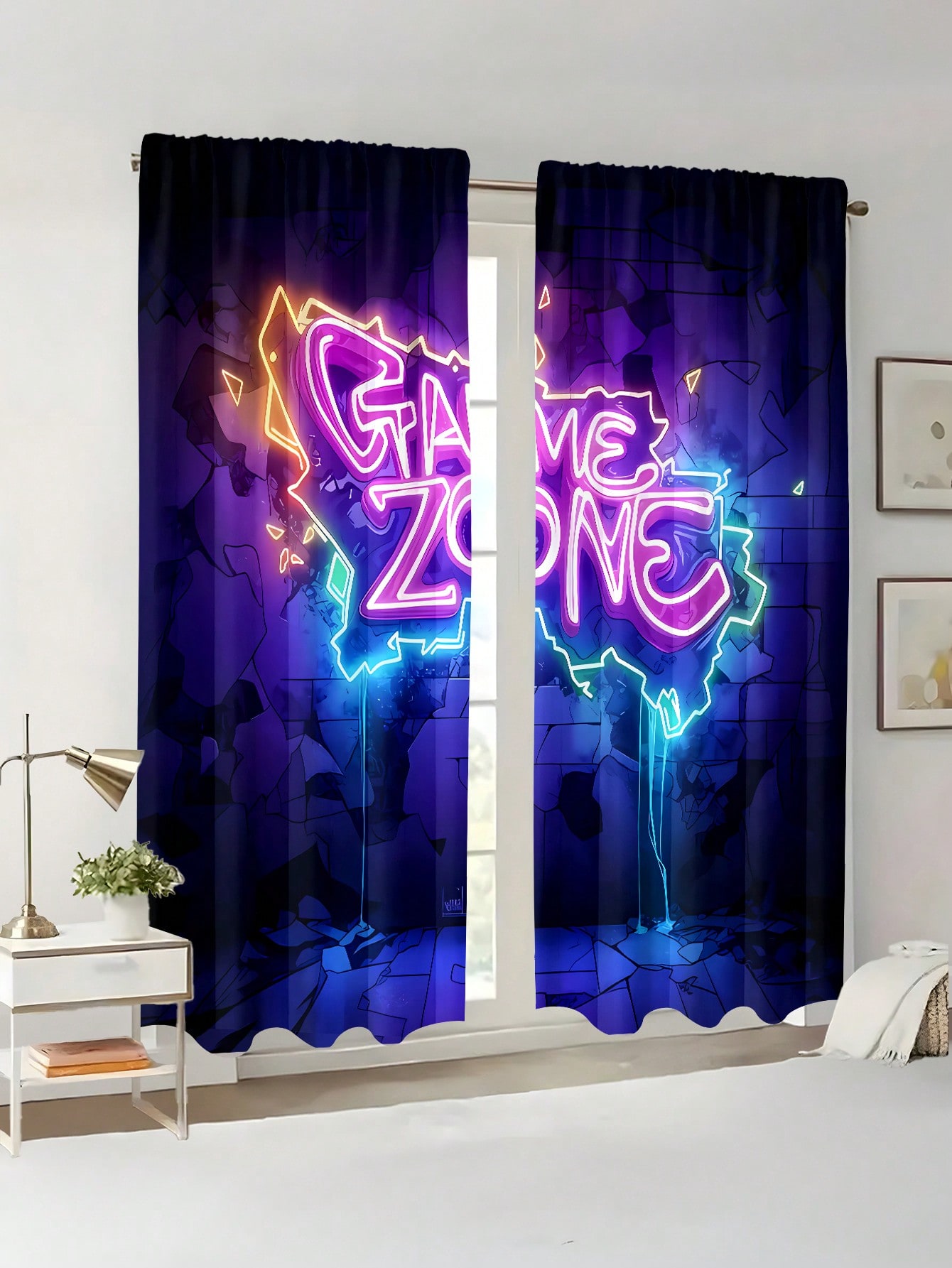 Neon Game Zone Curtain, Esport - đánh giá và giá Esports Gaming Youtube