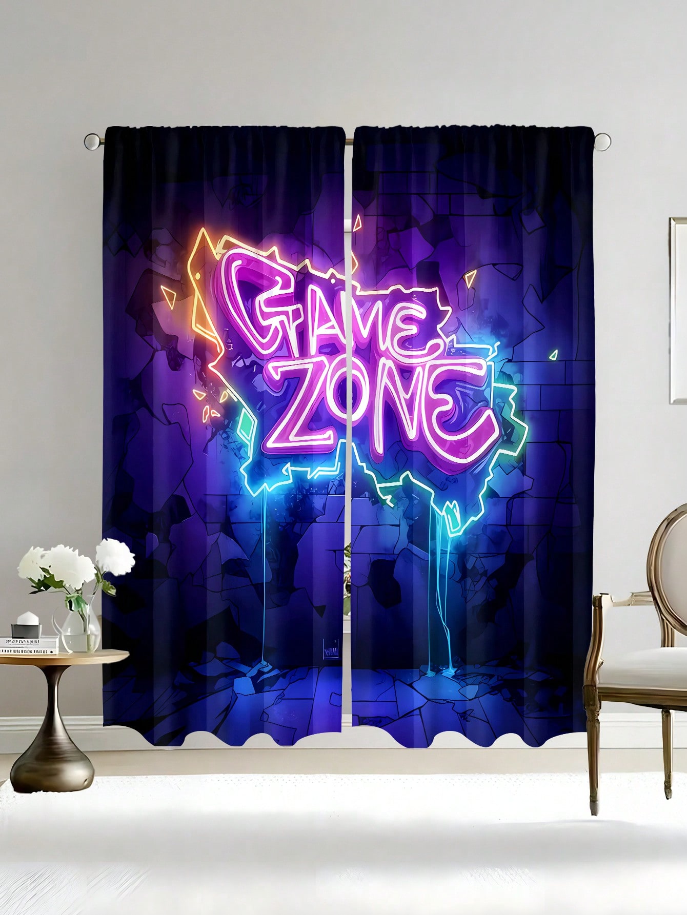Neon Game Zone Curtain, Esport - đánh giá và giá Esports Gaming Youtube