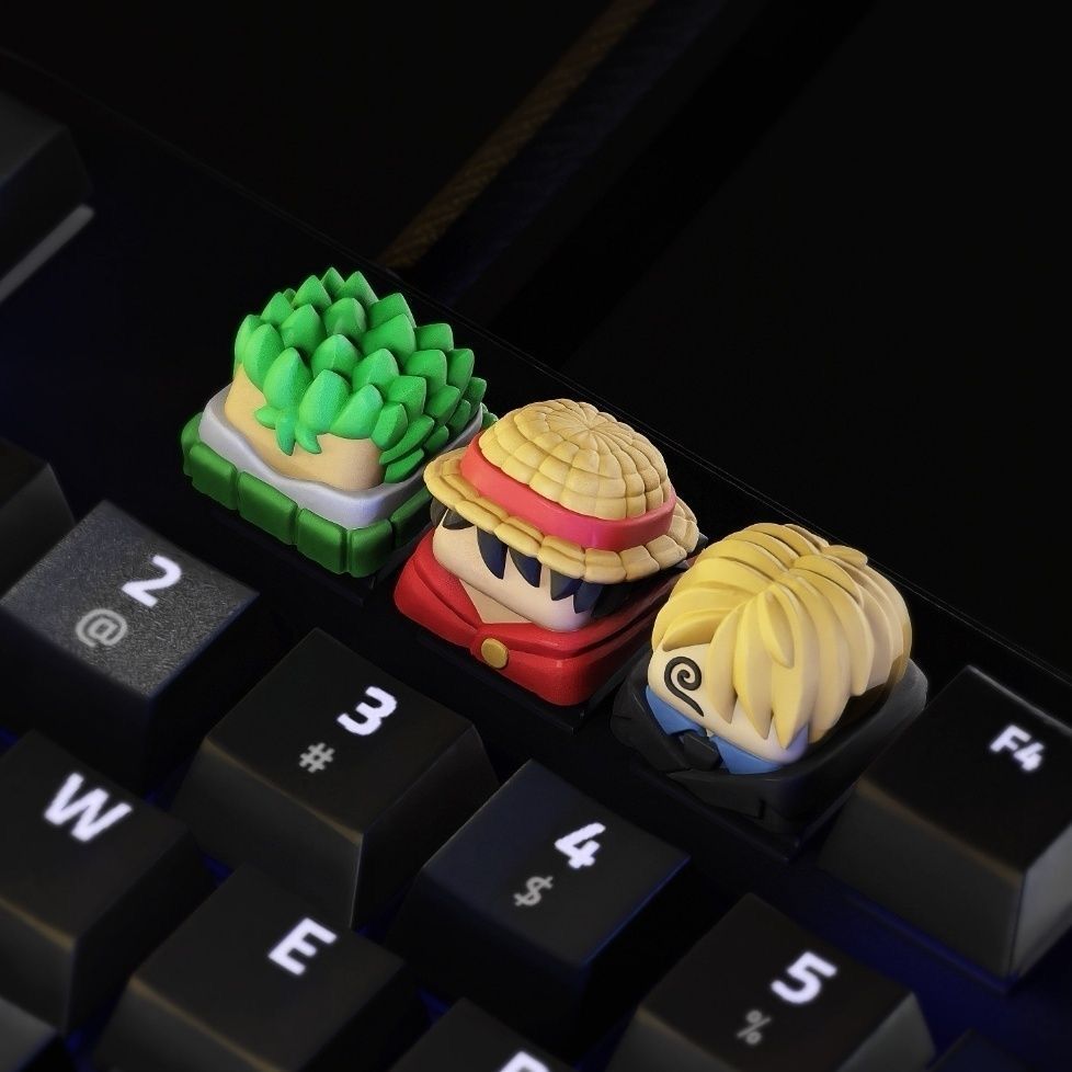 New Kawaii ONE PIECE Luffy Key - đánh giá và giá Keyboard Tenkeyless