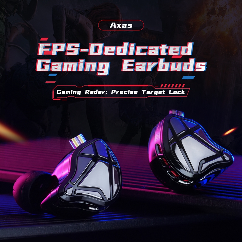  KZ Axas FPS Gaming IEM Headp - đánh giá và giá Esports Gaming Mobile